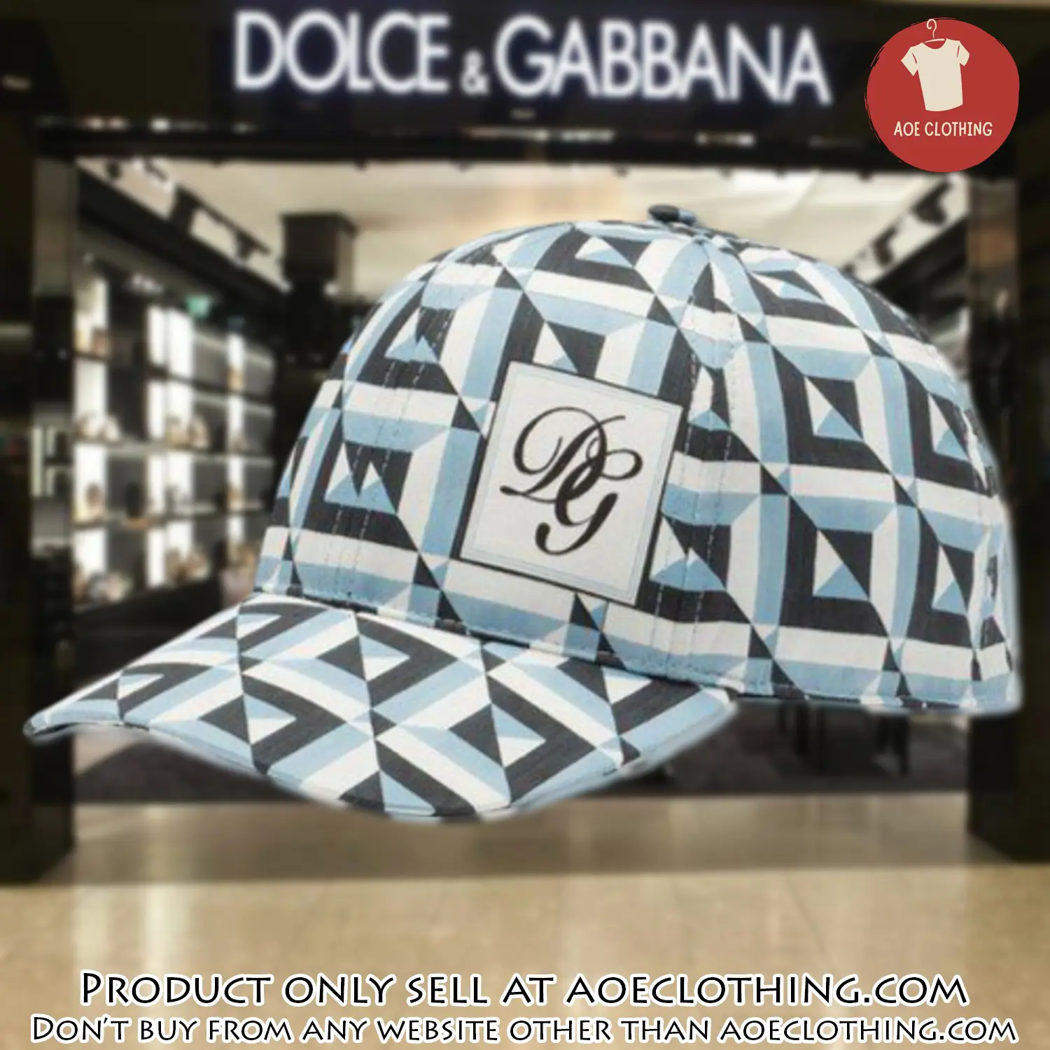 Dolce & gabbana luxury cap print 3d trending cap ctc1087 aoe1012797